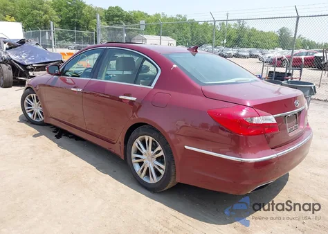 2012 Hyundai Genesis 3.8 из США, поврежденный, VIN KMHGC4DD6CU161732